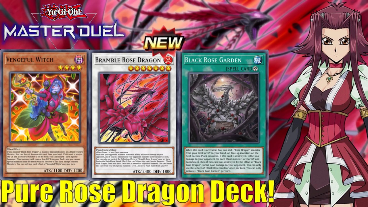 NEW ROSE DRAGON SUPPORT IS AMAZING! Anti Nibiru Pure Black Rose Dragon ft new Bramble Rose Dragon!