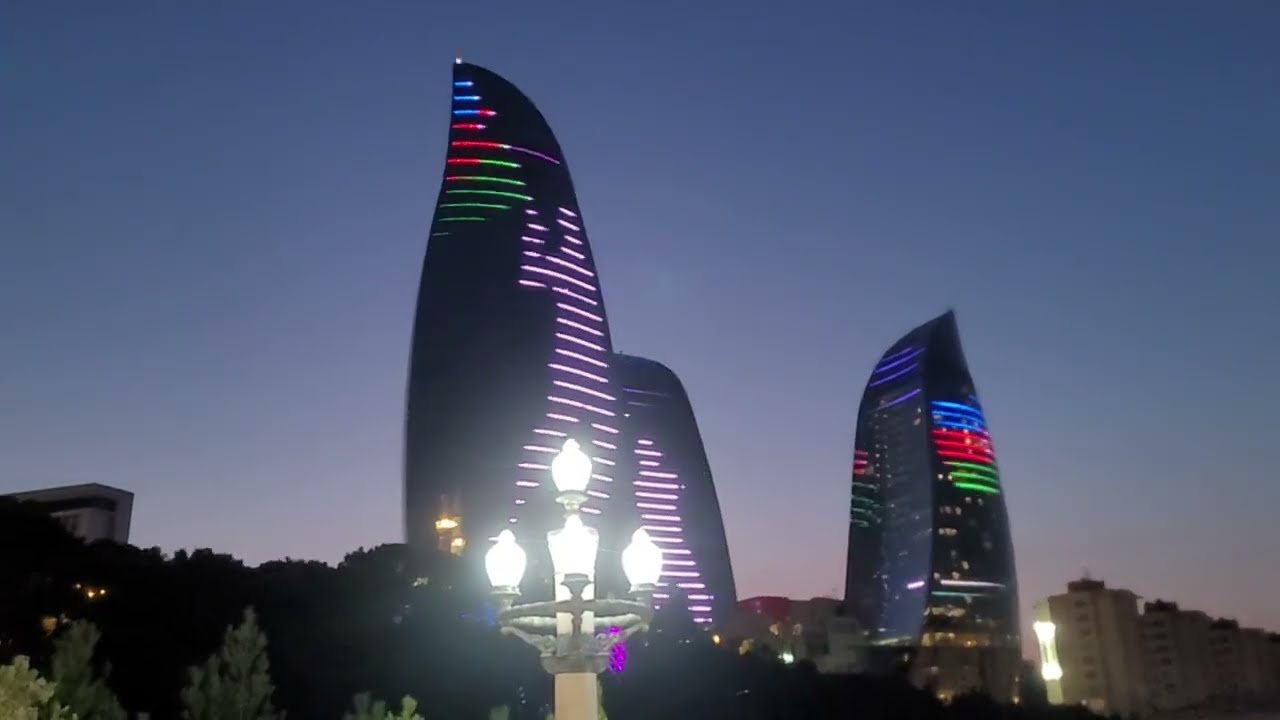 Azerbaycan gezi vloğu baküyü bisiklet ile gezdim