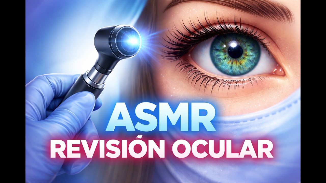 ASMR EXAMEN DE LA VISTA - Roleplay Médico