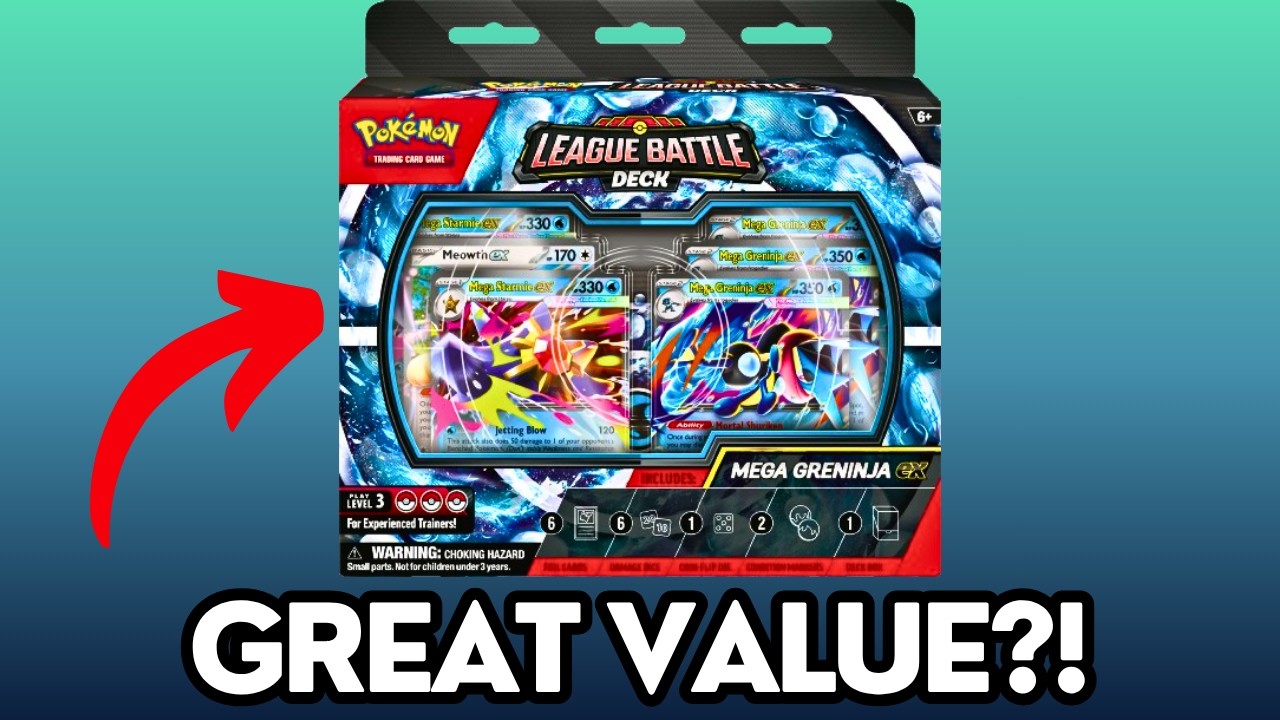 Is the Mega Greninja League Battle Deck Worth Buying? (+ How to Upgrade!)
