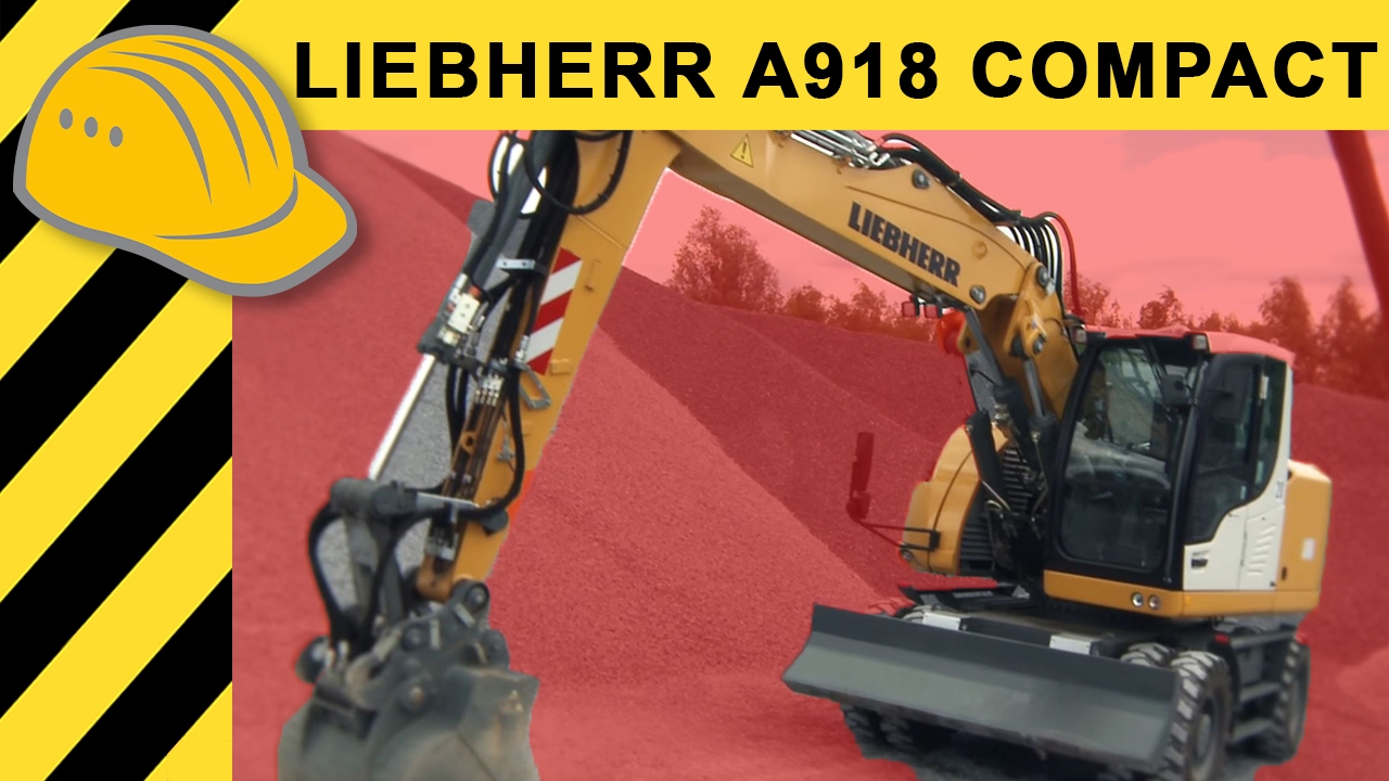 Liebherr Bagger A 918 compact Litronic - Mobilbagger Test & Walkaround