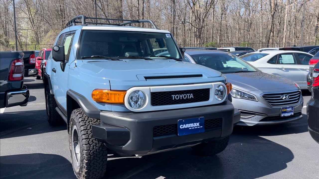 GEM or JUNK? 2014 Toyota FJ Cruiser Trail Teams Ultimate Edition &hellip;hidden in the CarMax back lot