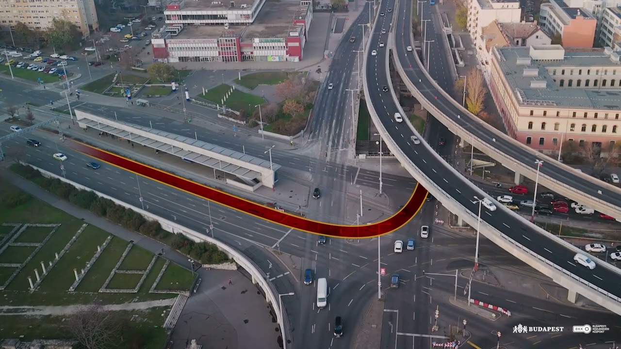 Flórián téri felüljárók felújítása: közlekedés 2025 novemberétől