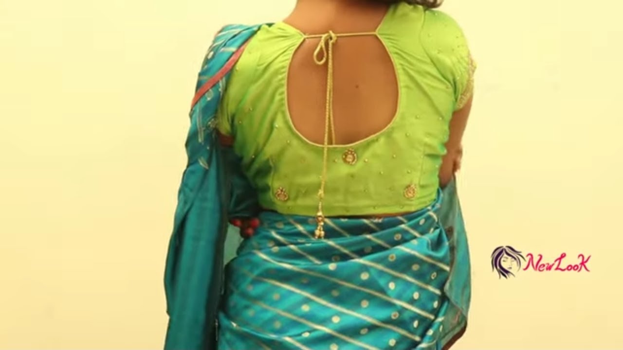 Learn how to wear cancan skirt lehenga saree for Functions | South indian silk lehenga saree draping