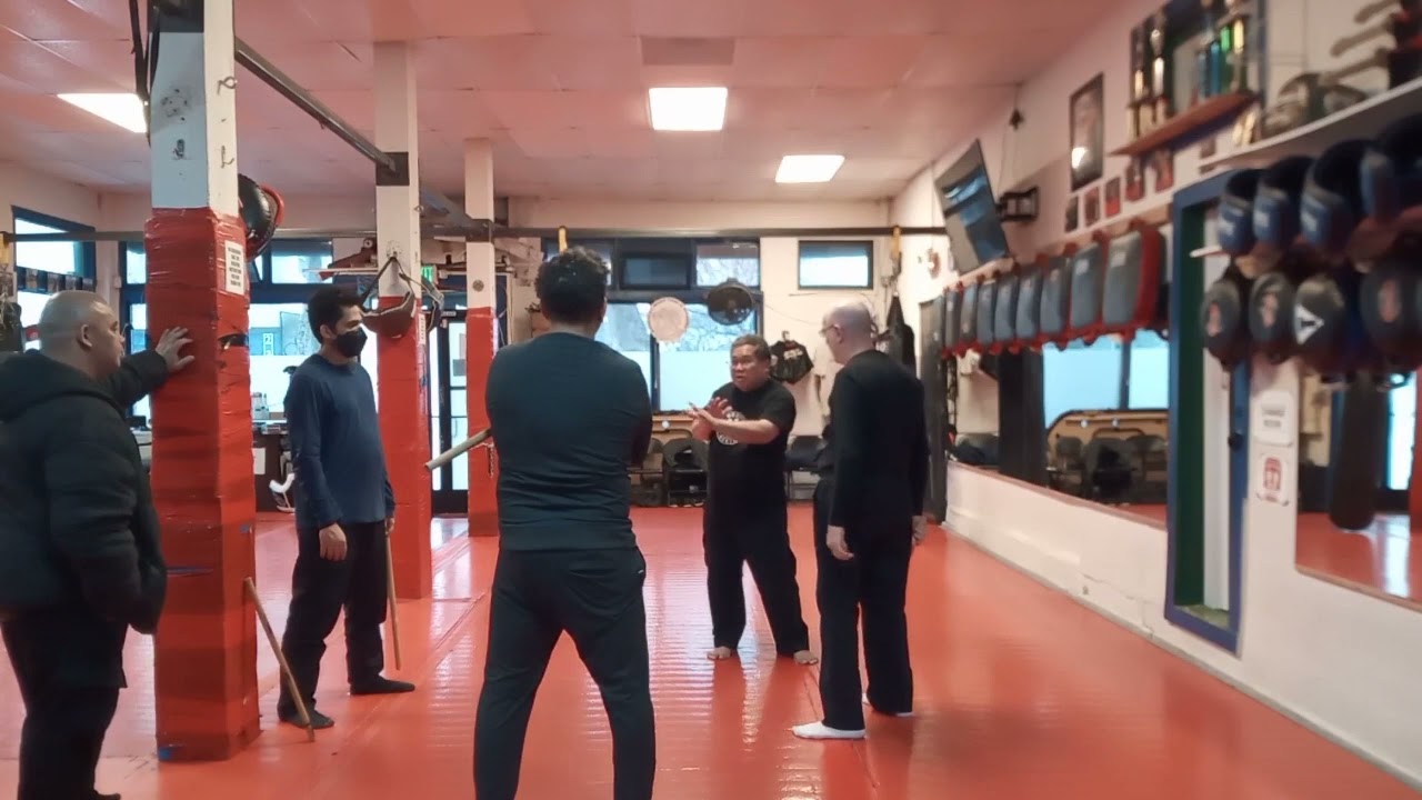Modern Arnis Class  with Dr. Remy Presas Jr