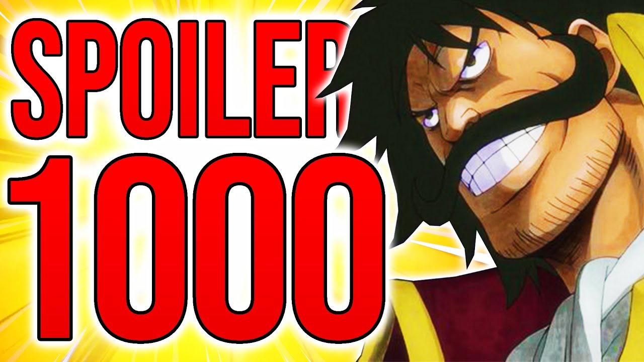 ONE PIECE KAPITEL 1000 SPOILER!!!