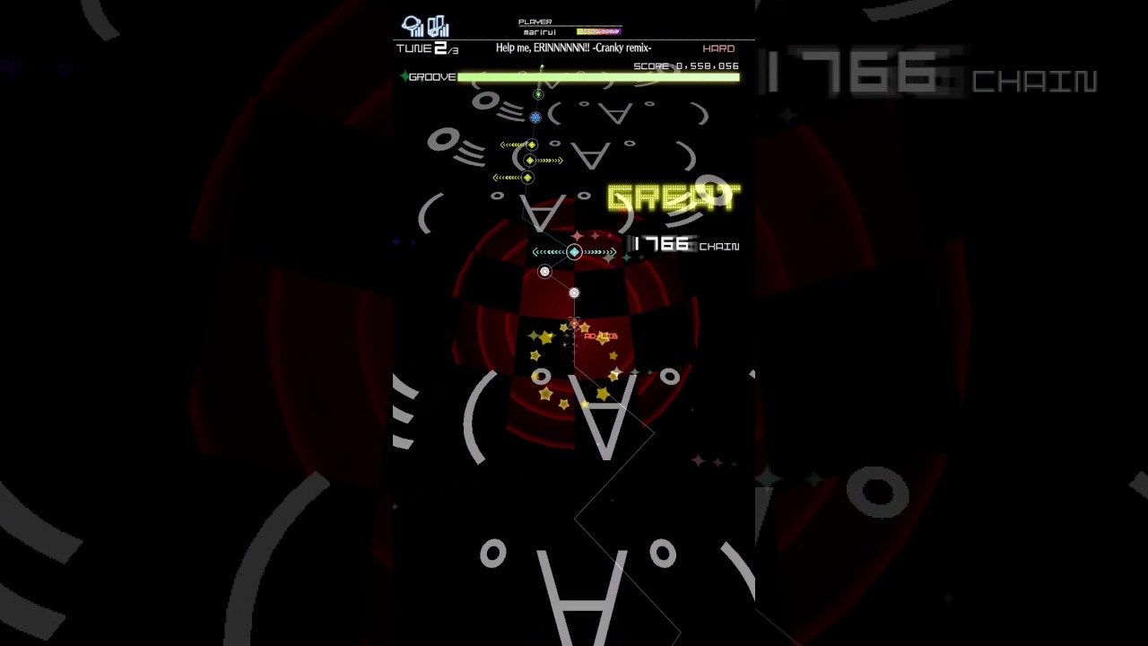 Help me, ERINNNNNN!! -Cranky remix-(HARD) FC PERFECT【GROOVE COASTER 3EX】