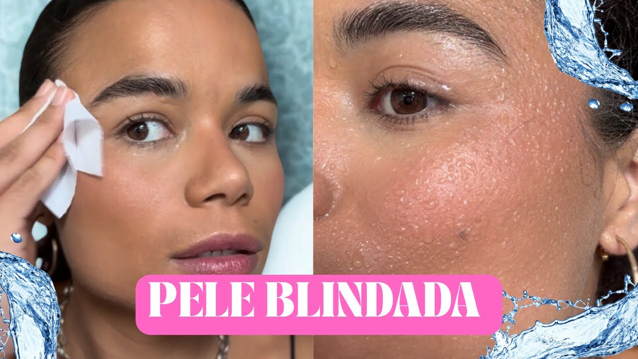 A maquiagem que NÃO SAI no Carnaval (Pele Blindada)