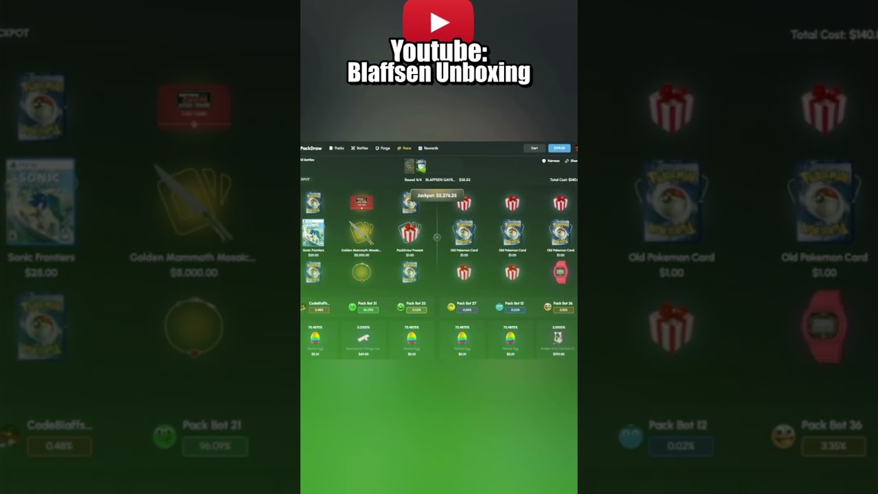 Outrageous Battle On Packdraw... 