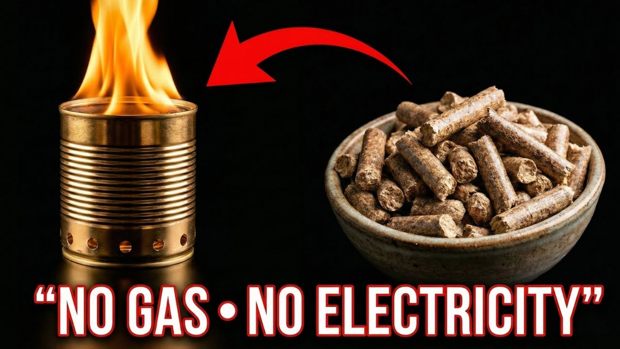 No Gas, No Electricity! Sawdust Pellets That Really Work