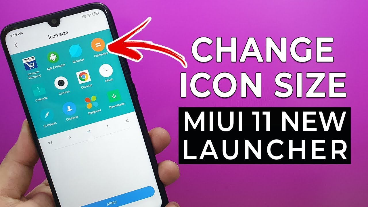 CHANGE ICON SIZE with NEW MIUI 11 LAUNCHER | DOWNLOAD NOW