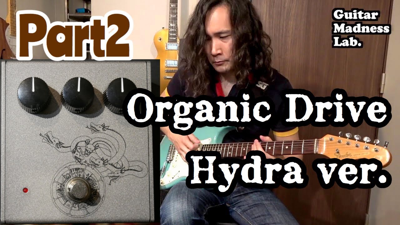 【Organic Drive】をStratocasterで弾いてみた Hydra ver. Part2