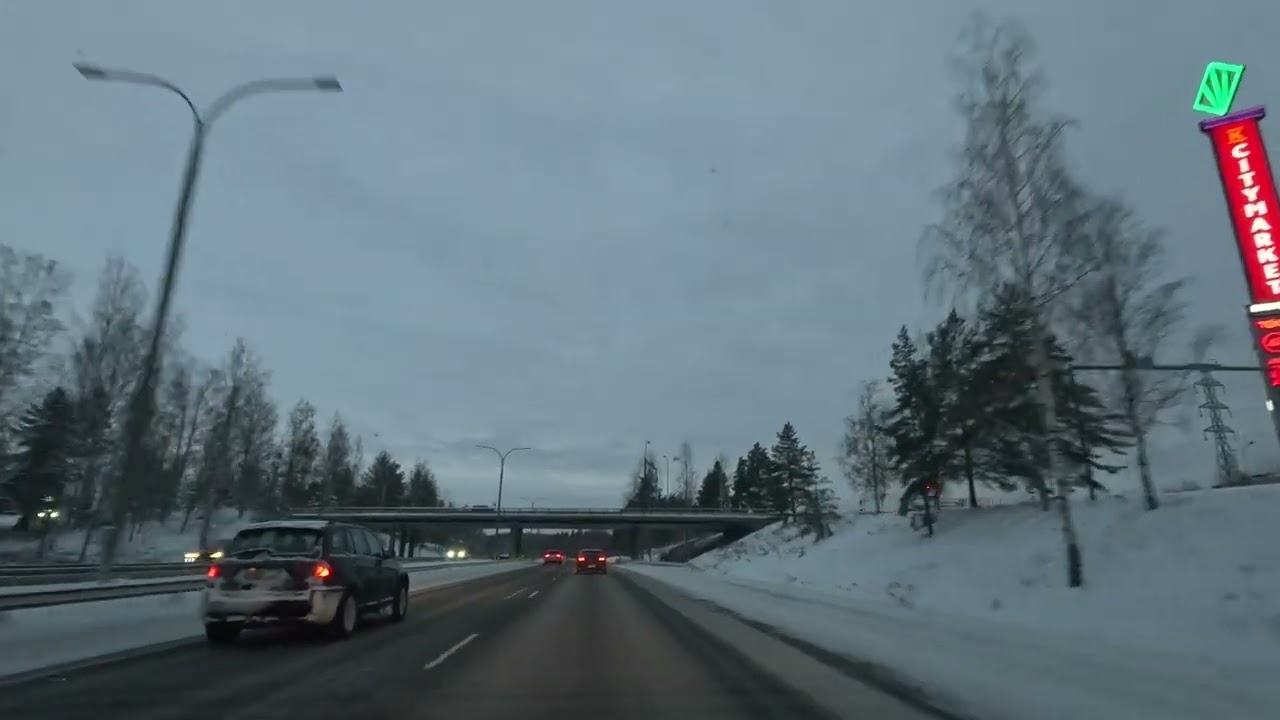 Kuopio–Jyväskylä – 4K