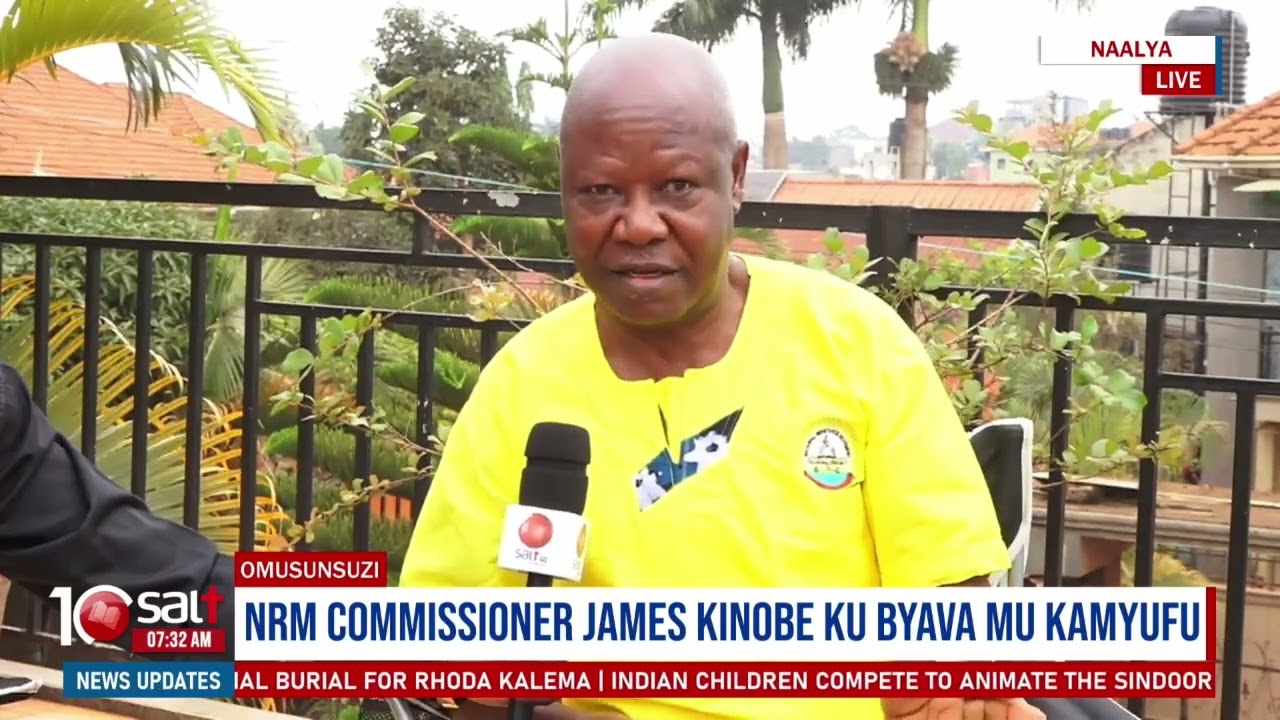 NRM Commissioner James Kinobe ku byavudde mu kamyufu | Omusunsuzi