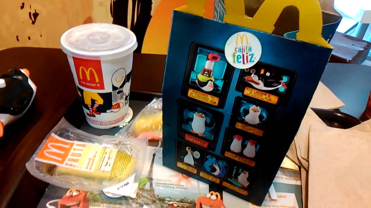 Cajita Feliz McDonald´s Los Pingüinos De Madagascar  (Diciembre 2014 /Enero 2015)