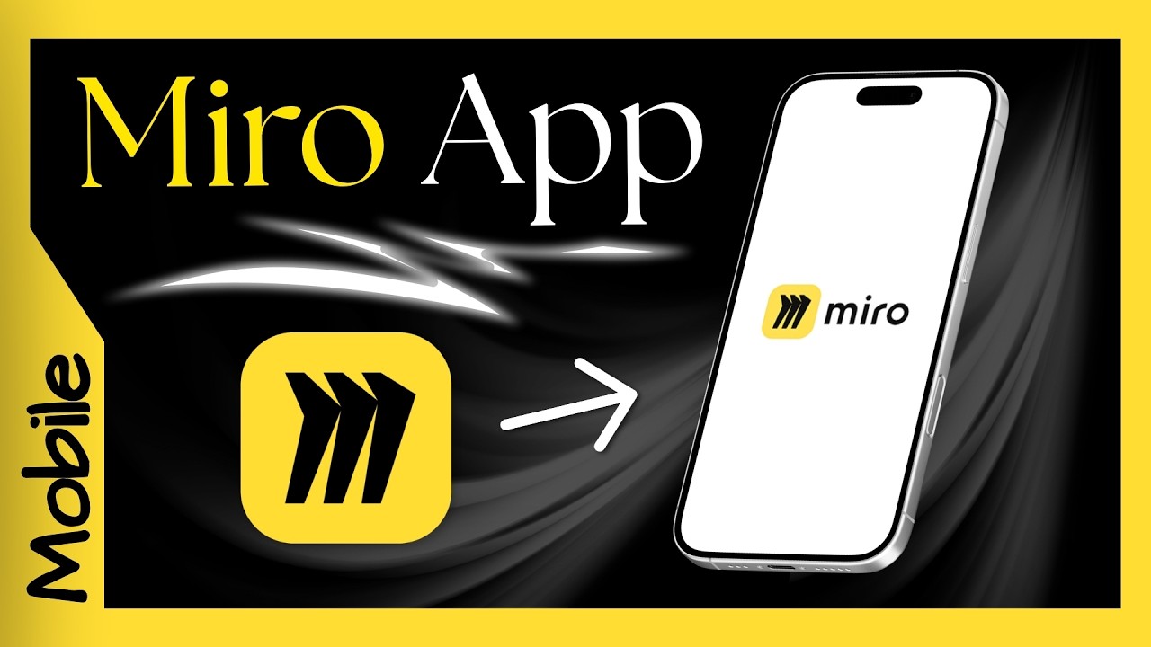 Miro App Tutorial: How To Use Miro Mobile App Visual Workspace 📲