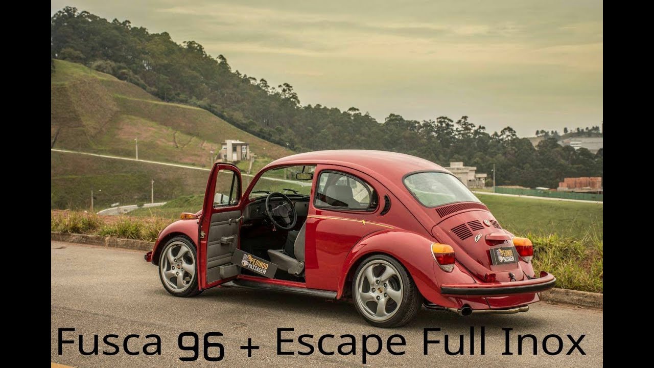 Fusca 96 + escape FULL INOX (Pedindo Passagem)