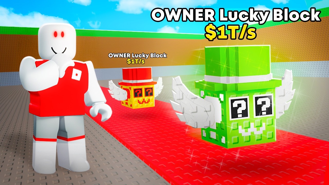 I Bought 0.01% OWNER Lucky Blocks!