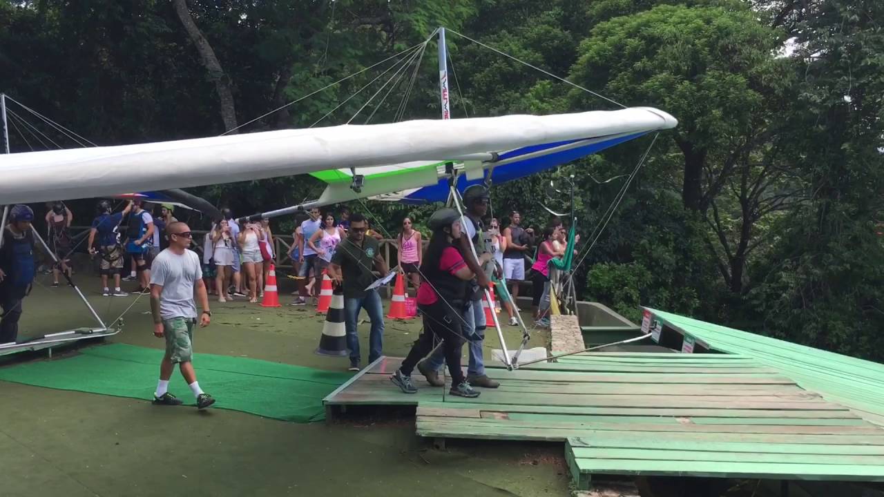 Hang Gliding Lift- off Rio, Brazil 2016
