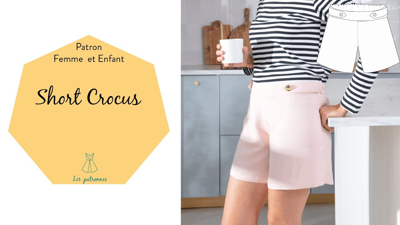 Comment coudre : le short Crocus