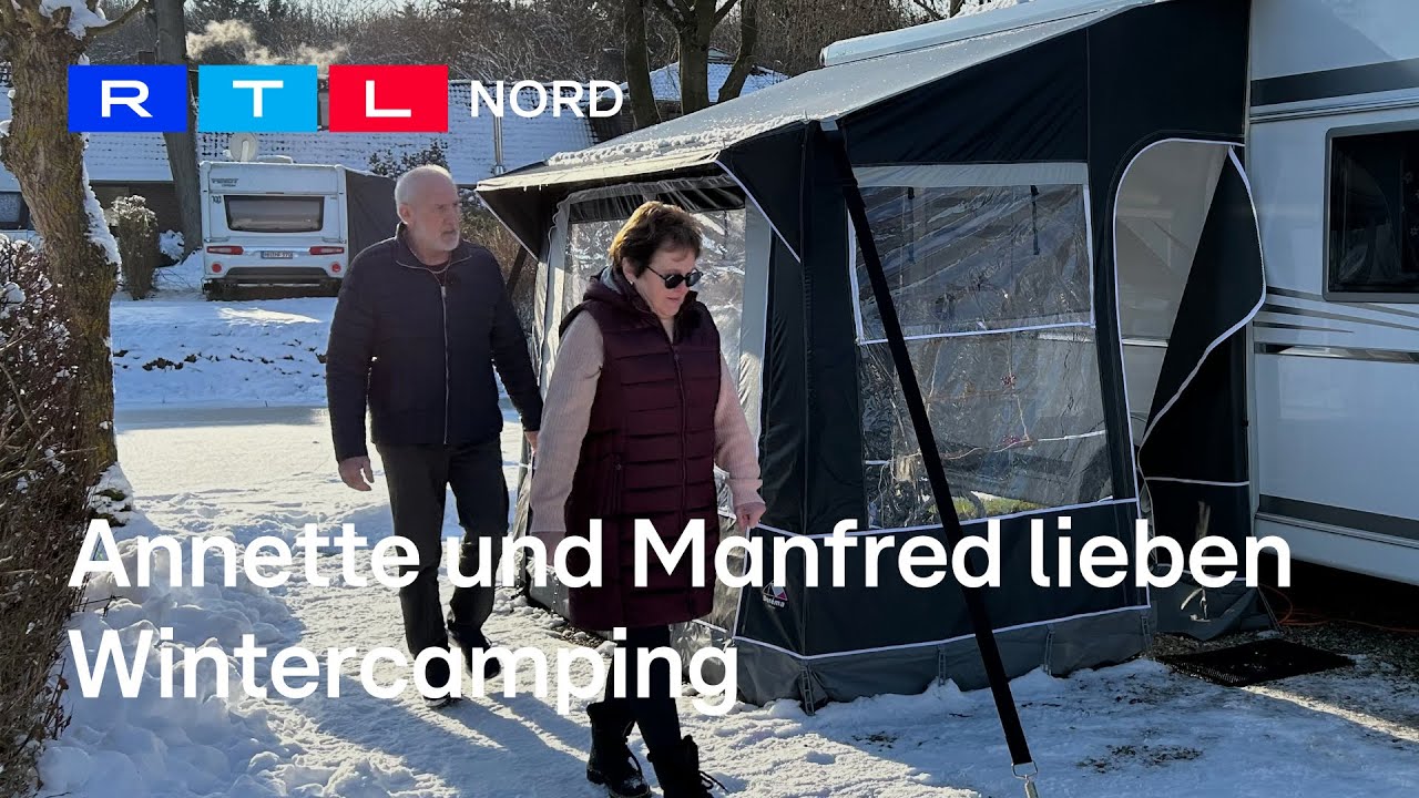 Diese Wintercamping-Fans lassen sich von der Kälte nicht abschrecken