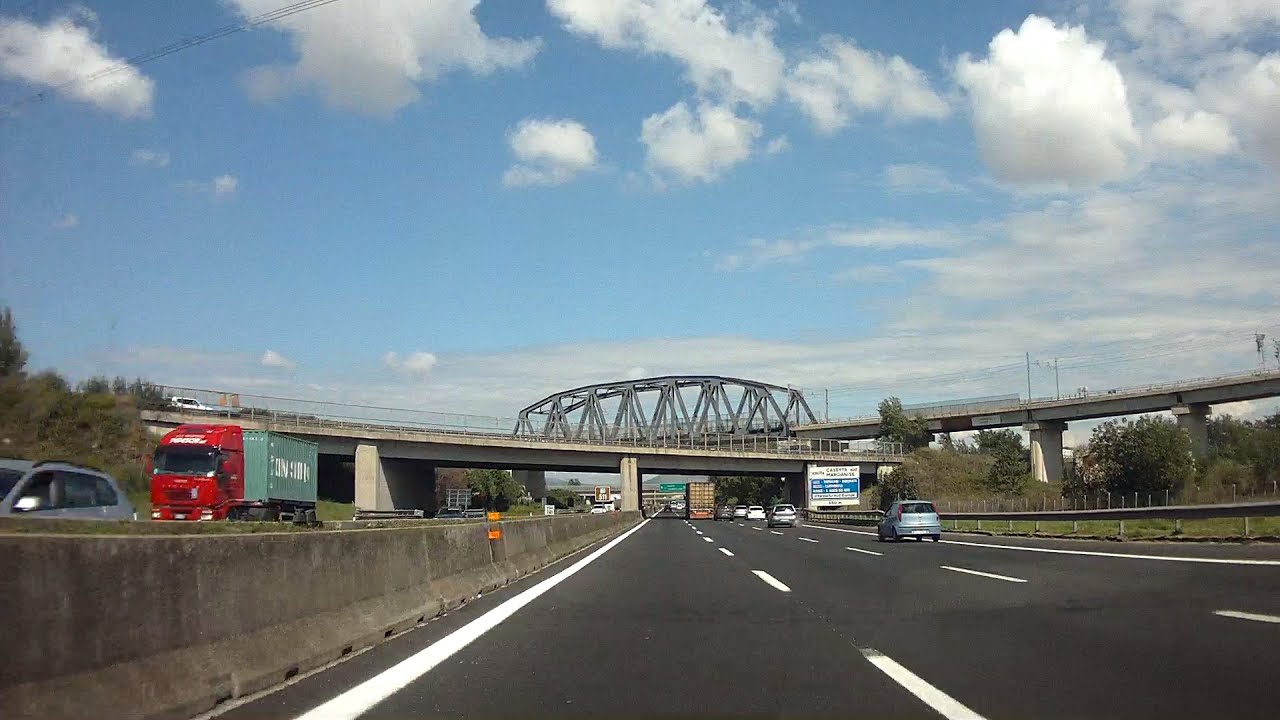 Italy: A1 Napoli - Caserta (Autostrada del Sole)