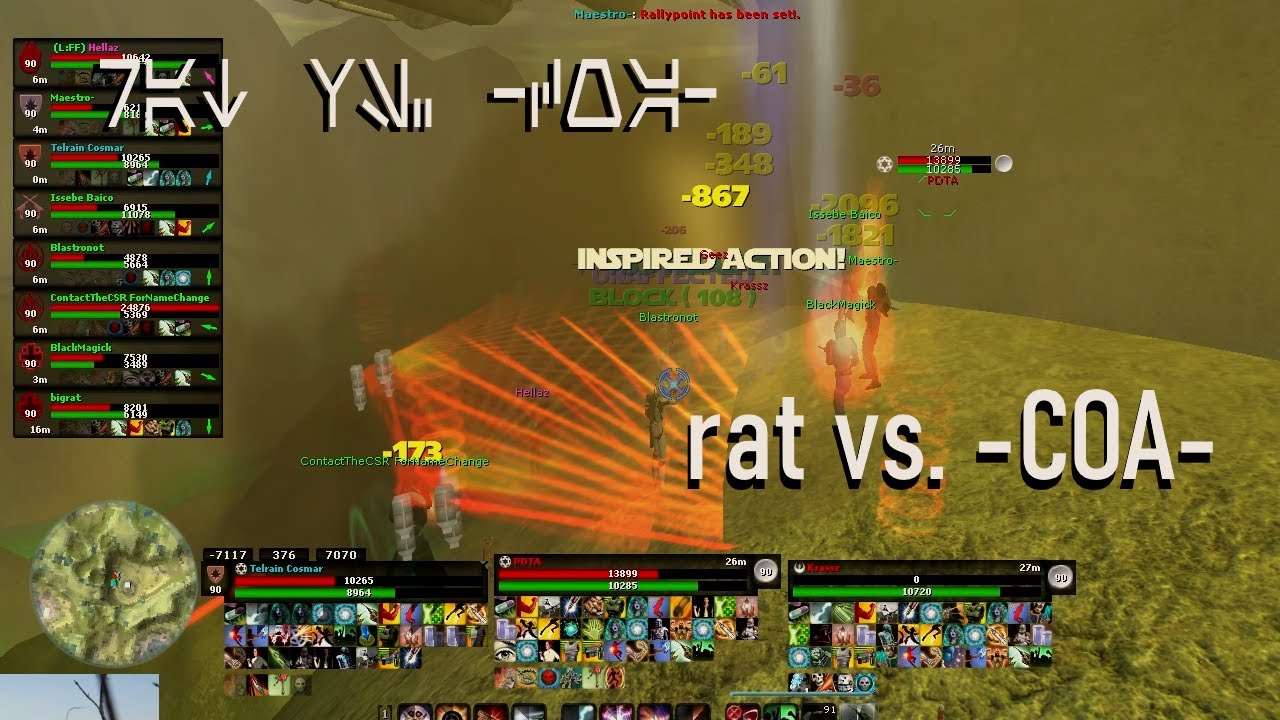 rat vs. -COA- // SWG Battlefield League: Season 1 // Star Wars Galaxies PvP