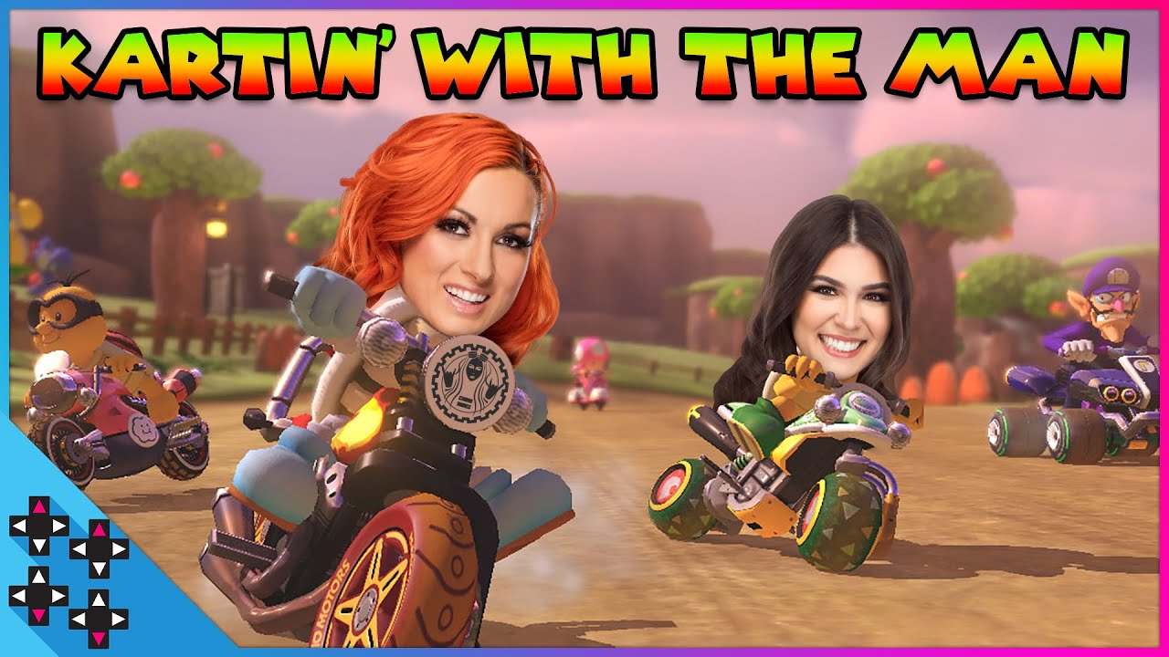 SUPER BECKY KART: Mario Kart 8 Deluxe – UpUpDownDown Plays