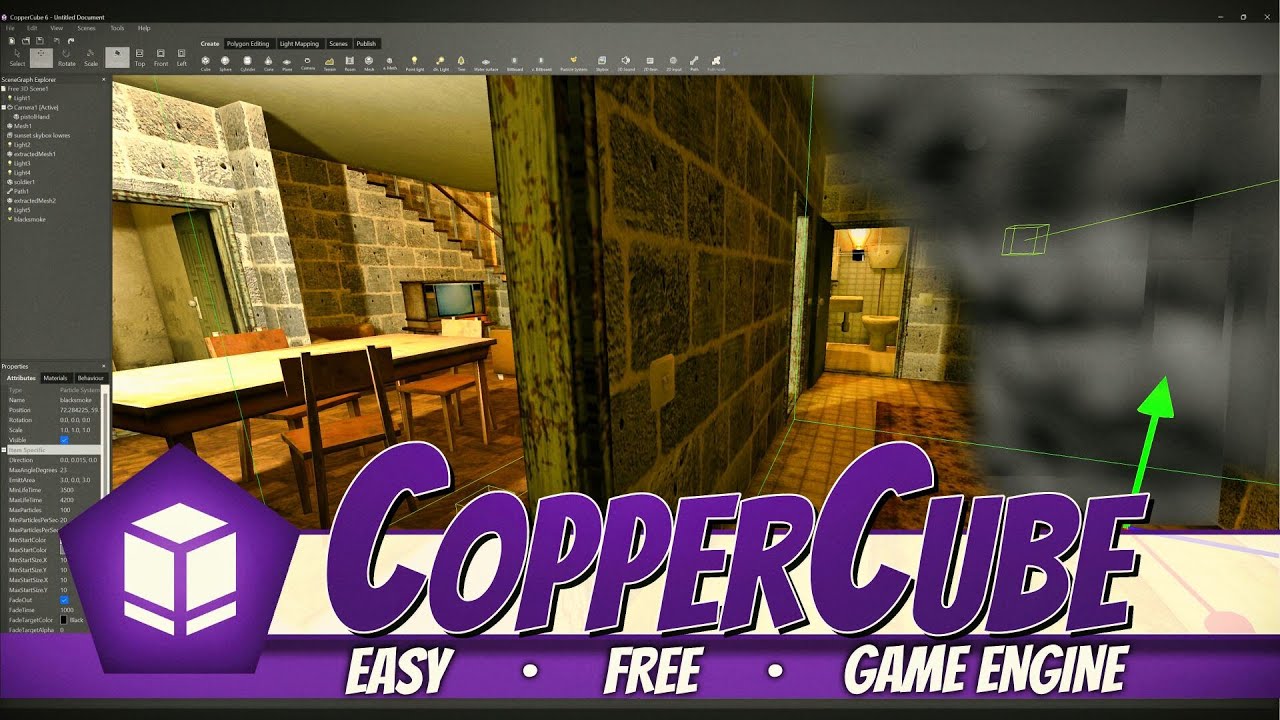 CopperCube — самый простой движок для 3D-игр?