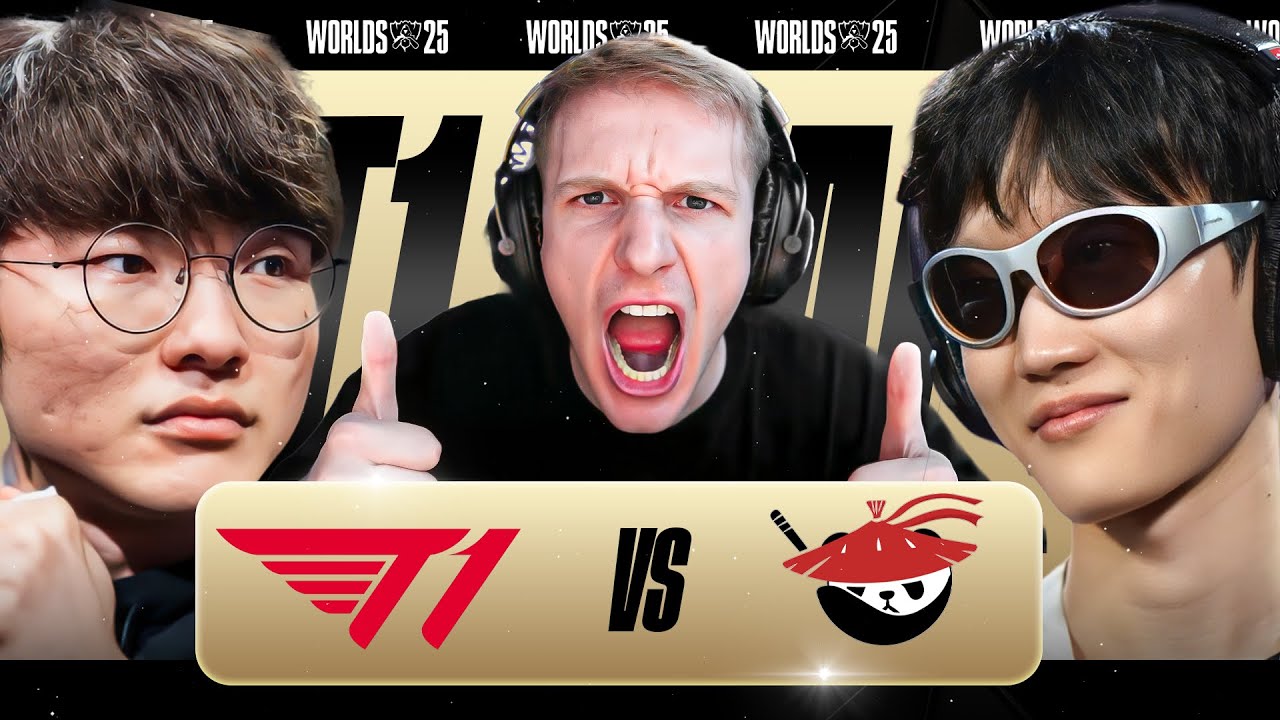 MOST INTENSE SERIES EVER - T1 VS AL - WORLDS 2025 QUARTFINALS - JANKOS