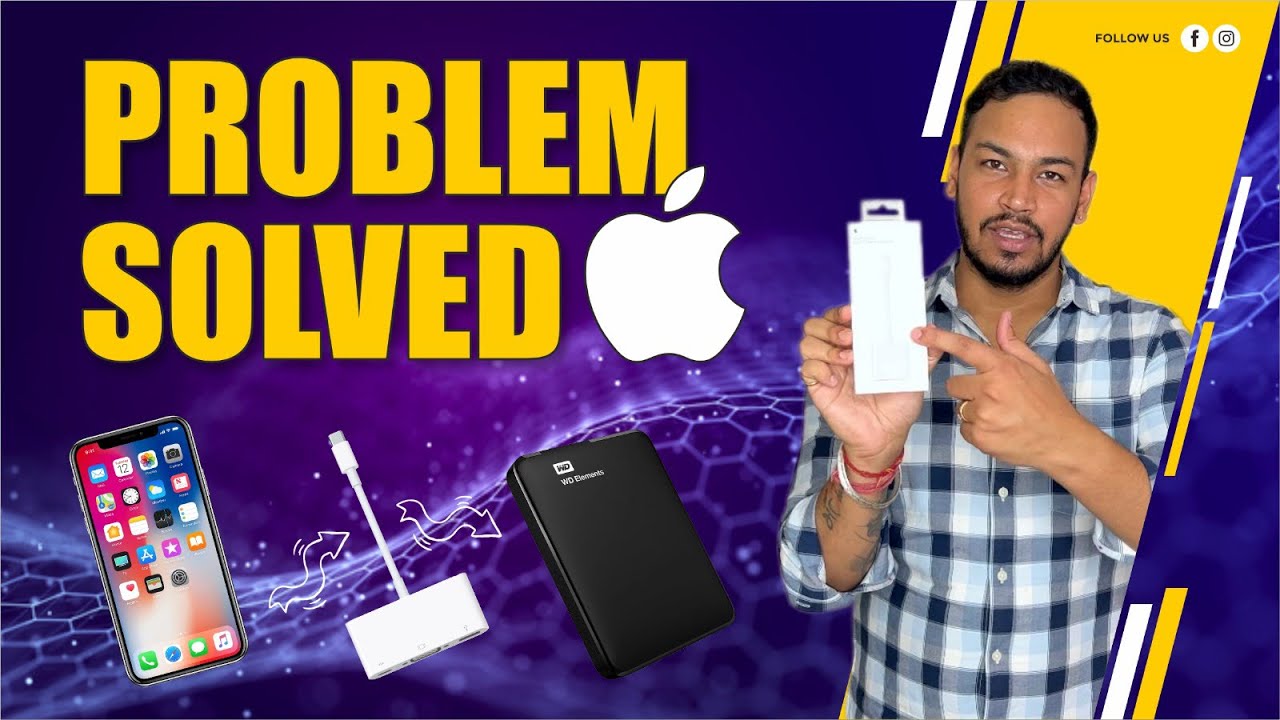 How to connect external Hard Drive or USB with Iphone | Extend Storage of Iphone #apple #technology