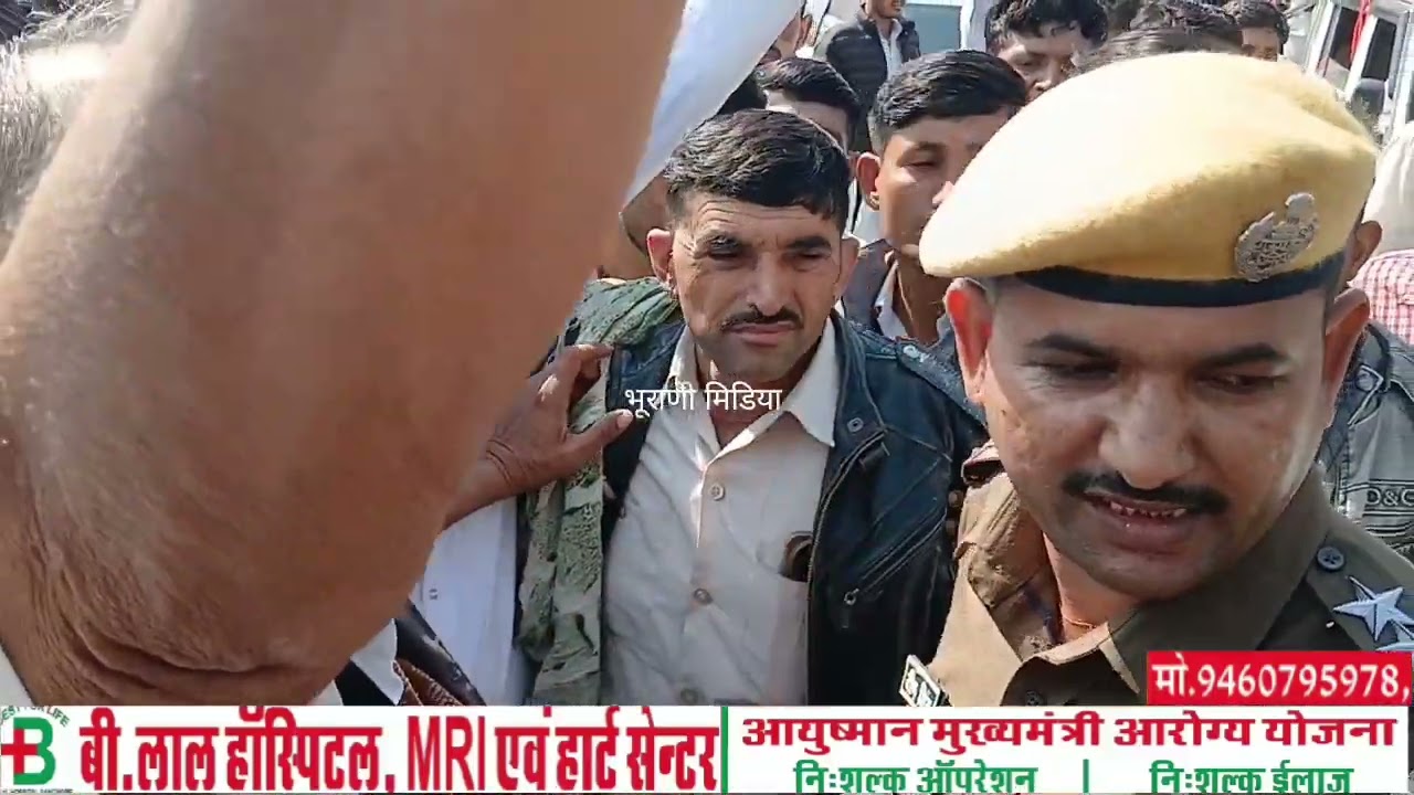 हनुमान बेनीवाल की सेना और पुलिस प्रशासन टकराए आपस में 6 घंटे बाद भी जीत हुई किसानों की प्रशासन 