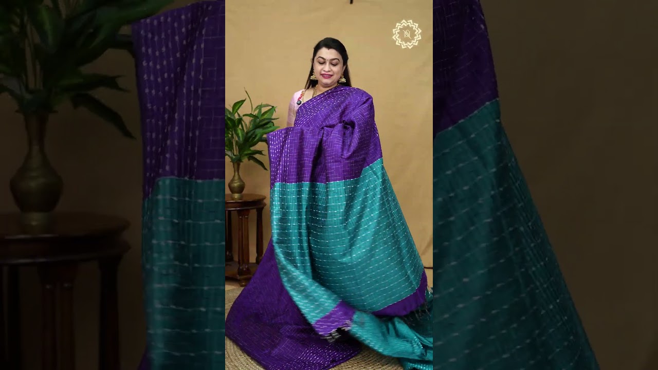 NSHS4382 || Semi Raw Silk || Nidharshana Sarees