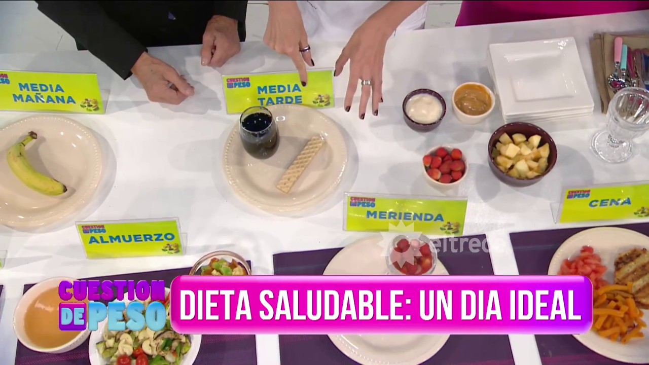 Dieta saludable para tener un día ideal