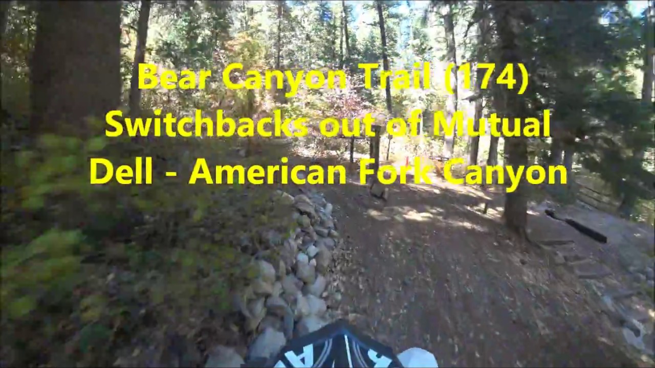 Mutual Dell Switchbacks - Bear Canyon Trail - American Fork Canyon