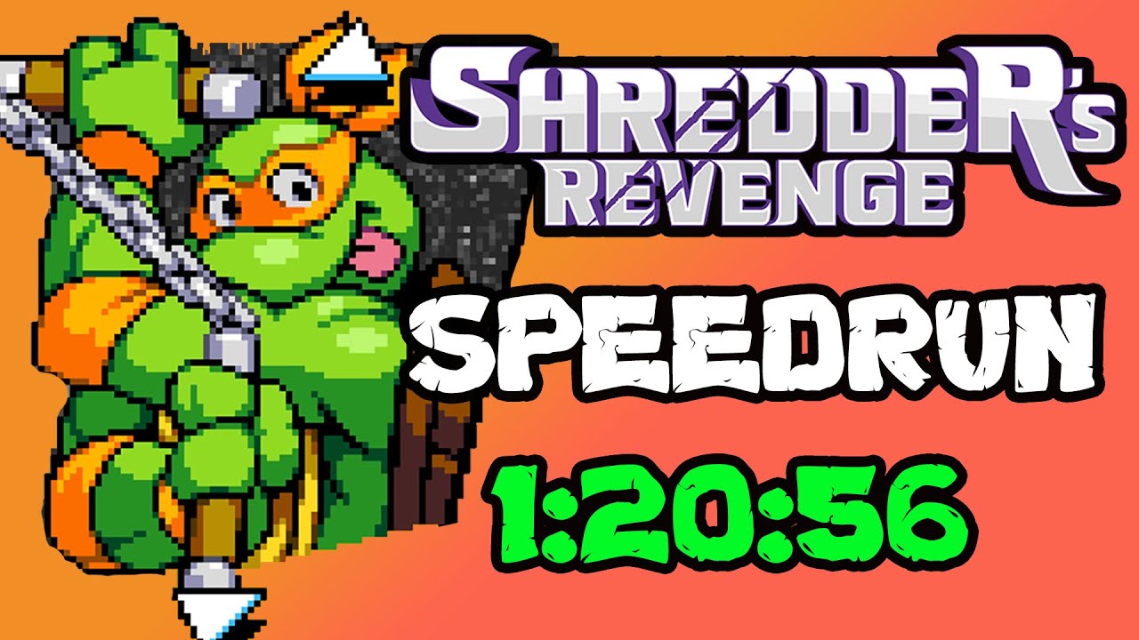 TMNT: Shredder's Revenge Speedrun! Arcade OKAY (Normal) Michelangelo - 1:20:56