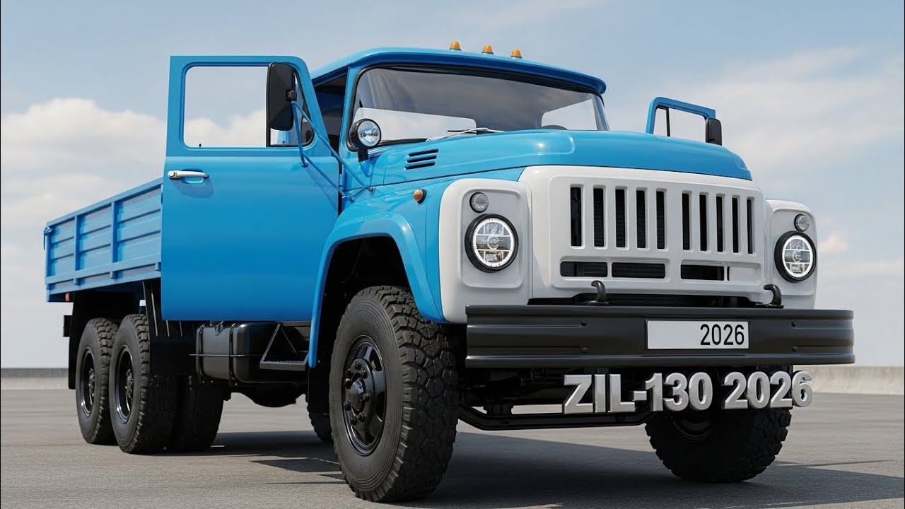 НОВЫЙ ZIL-130 2026 — ЛЕГЕНДА СССР ВЕРНУЛАСЬ?! Никто не ожидал ТАКОЙ модернизации! 🚛🔥