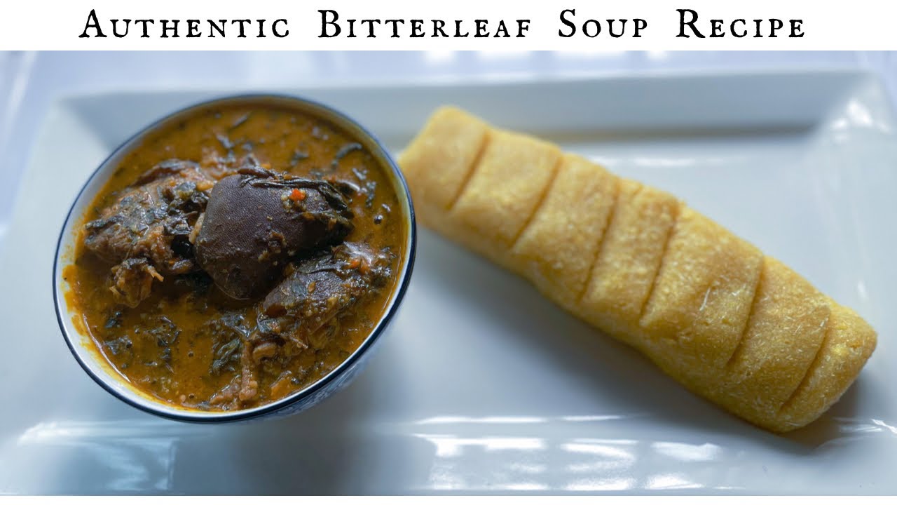 Easy & Authentic Anambra Onugbu Soup Recipe |How To Make Bitter Leaf Soup