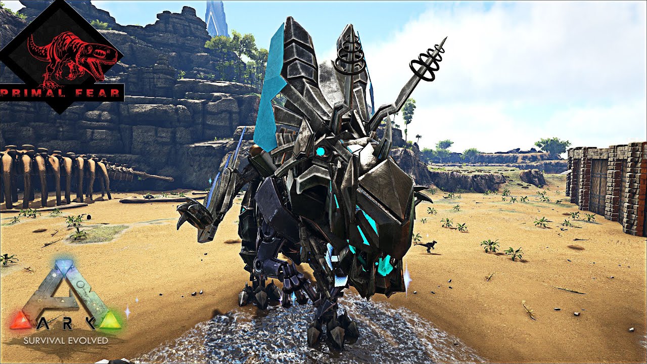 SKYNET MECHANICAL MONSTROSITY!!Modlu ARK Primal Fear #36