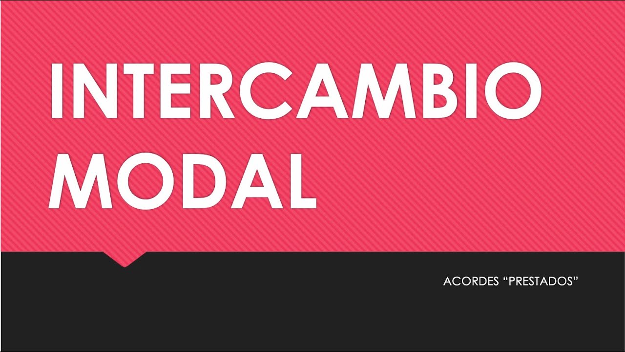 INTERCAMBIO MODAL