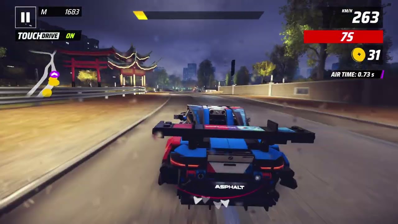 Asphalt legend game play racing and using nitro 🚗💨 #trending #viral #gaming 