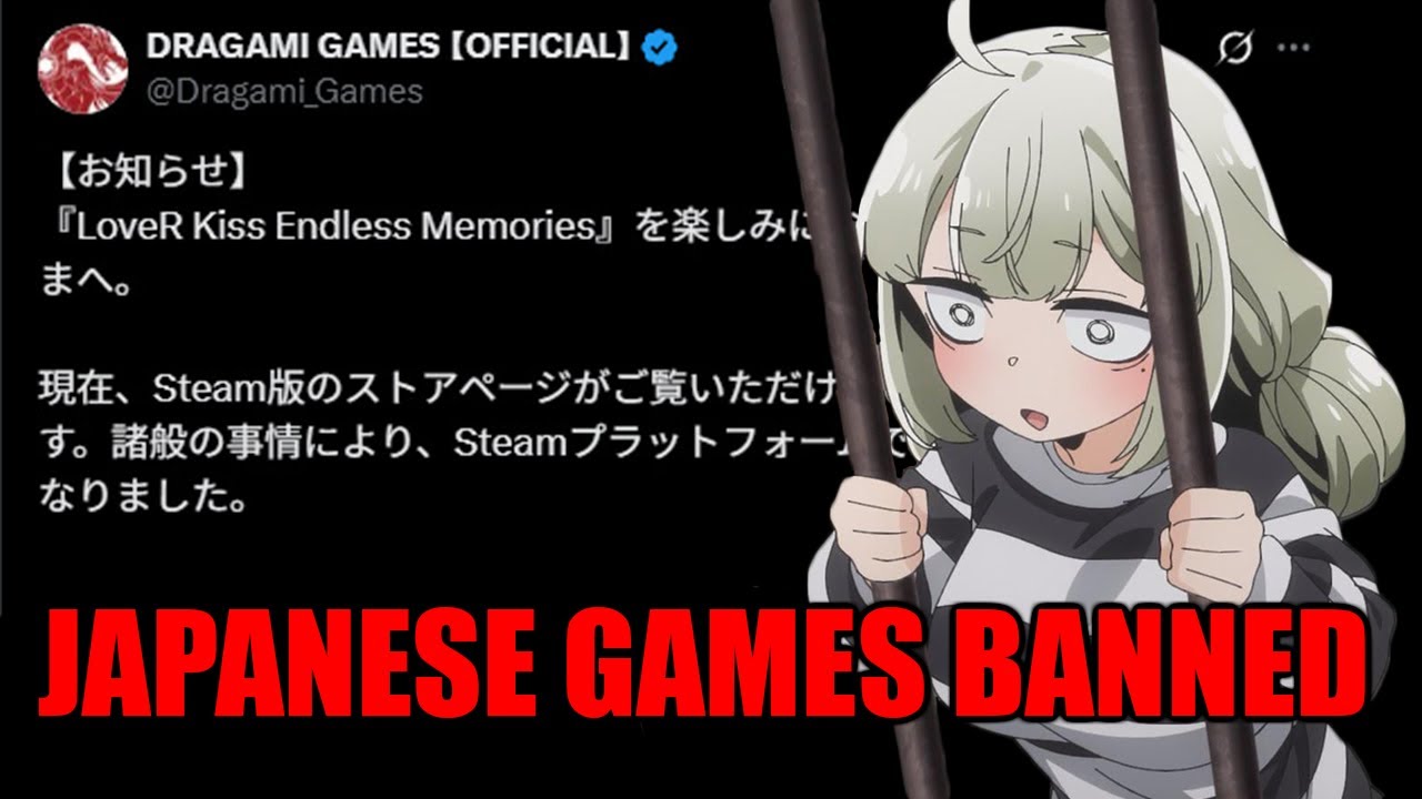 Steam Bans Japanese Games Permanently - Payment Processors Involved?