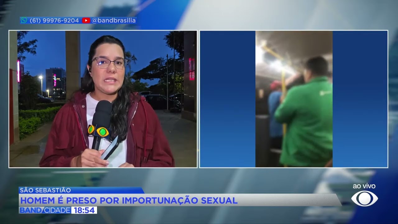 Homem é preso por importunação sexual dentro de um ônibus em São Sebastião