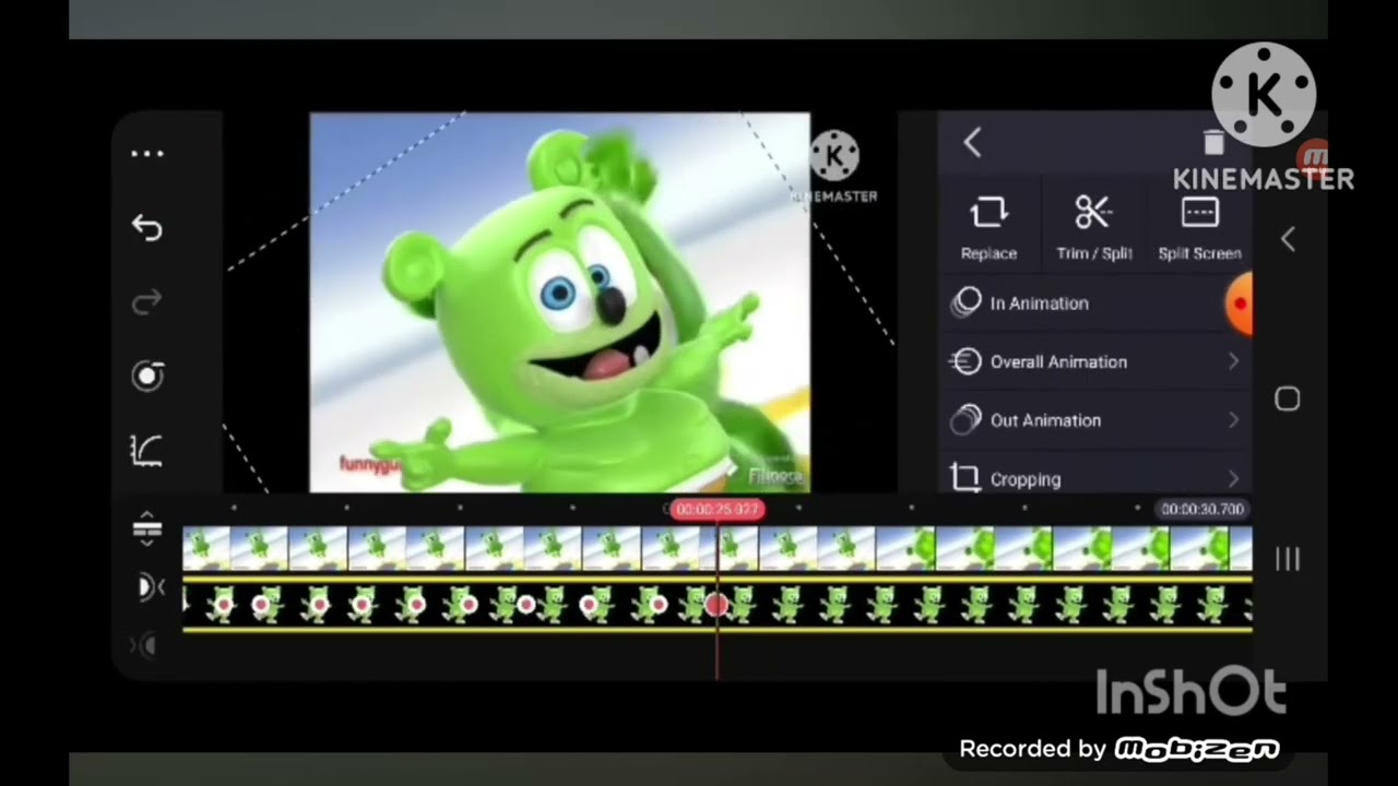 Gummy bear Speedrun Kinemaster