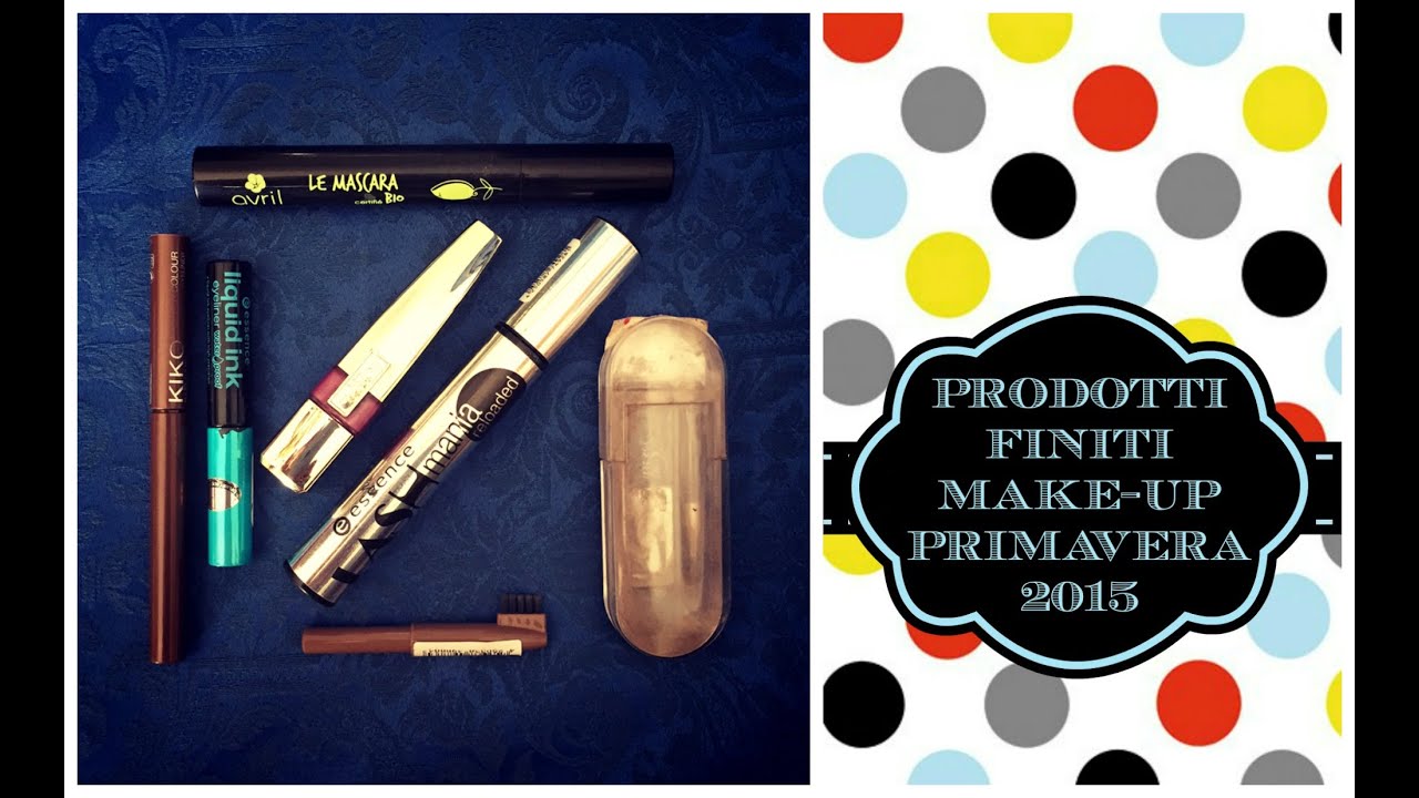 Prodotti Finiti Make-Up 2015 (OMBRETTA