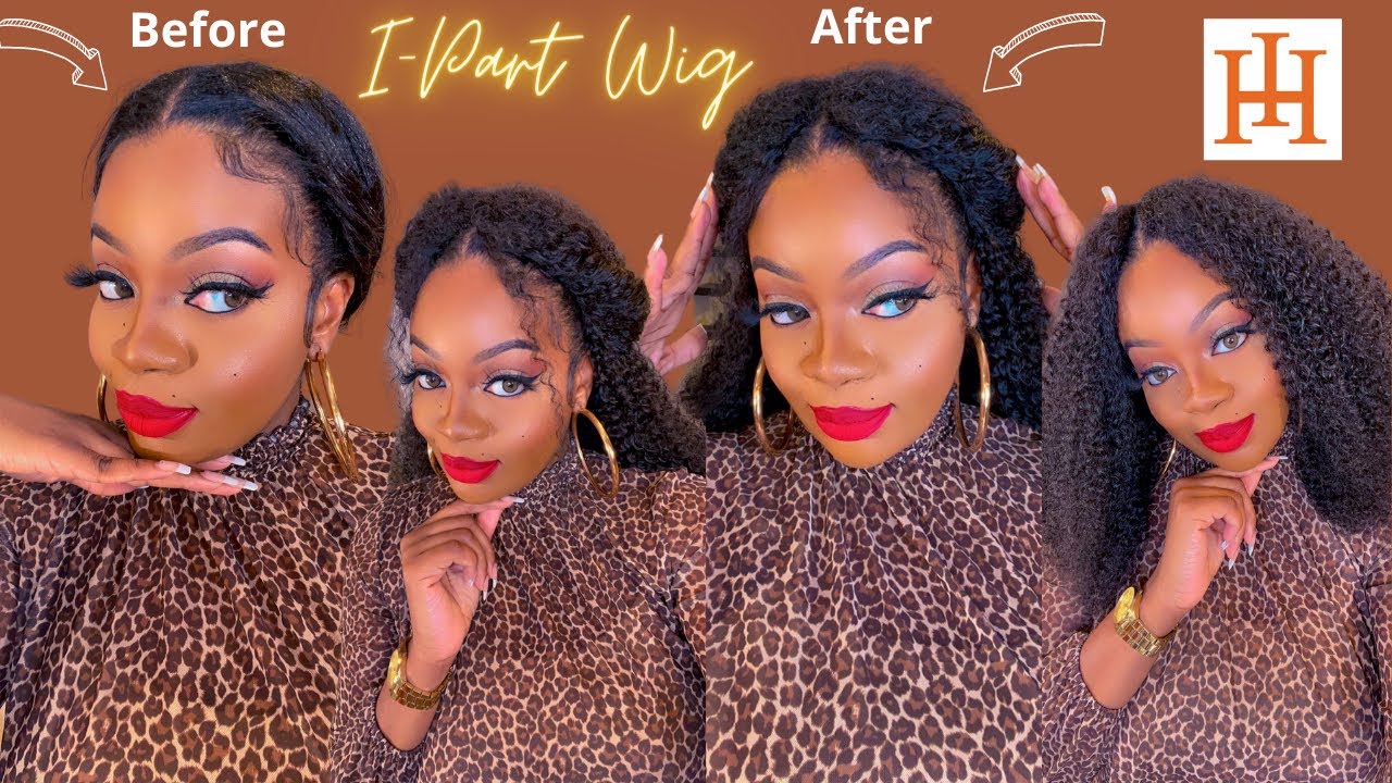 BEST WIG FOR BEGINNERS! | I-Part Curly Wig | ILIKEHAIRWIG.COM