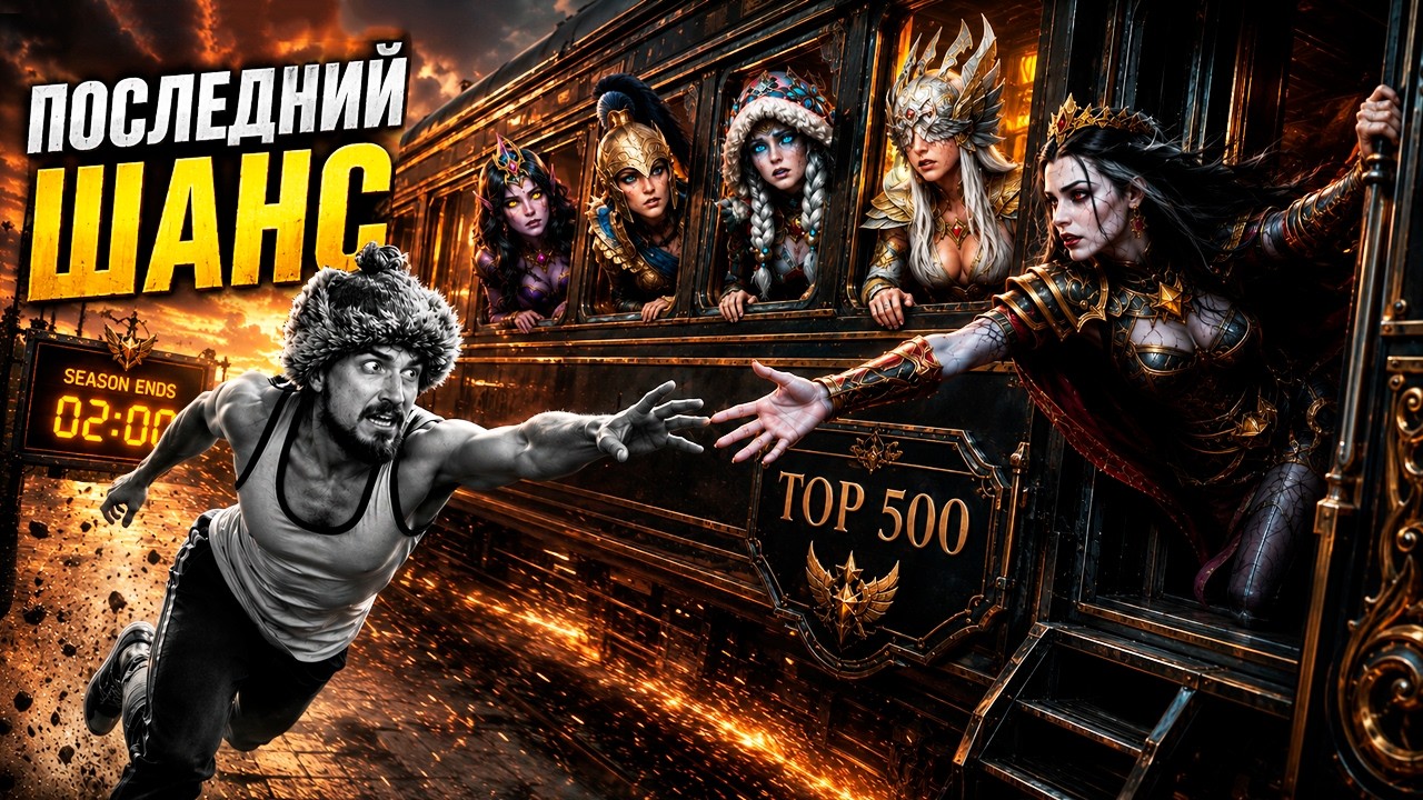 ТОП-500!? ФИНАЛ. | Путь новичка на РТА S05E07 | Нищий Raid | Live арена в Raid Shadow Legends