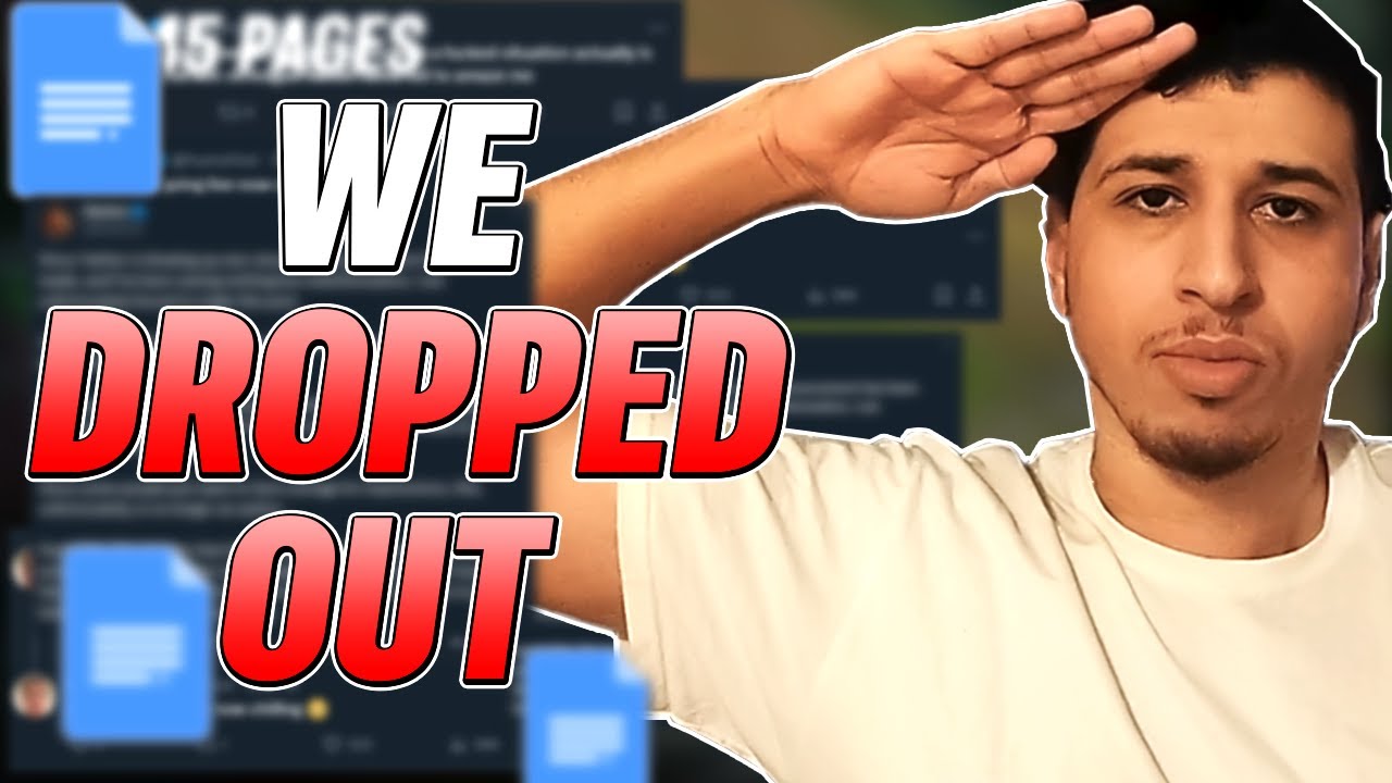 THE FULL STORY OF TEAM HUMZH DROPPING OUT OF DANTES TOURANMENT DRAMA!..| Humzh