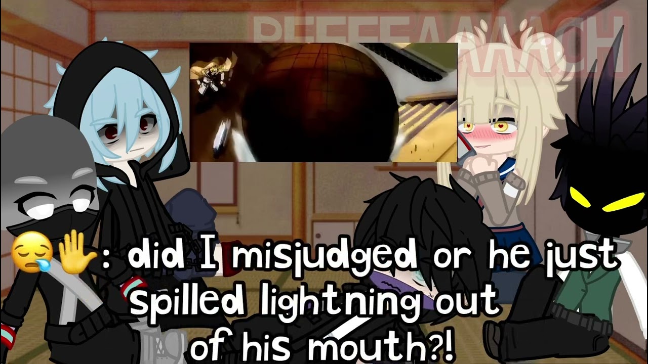 LOV react to fairytail, Laxus Dreyar (sorry for the delay!) *short* 8/?✨gacha club✨