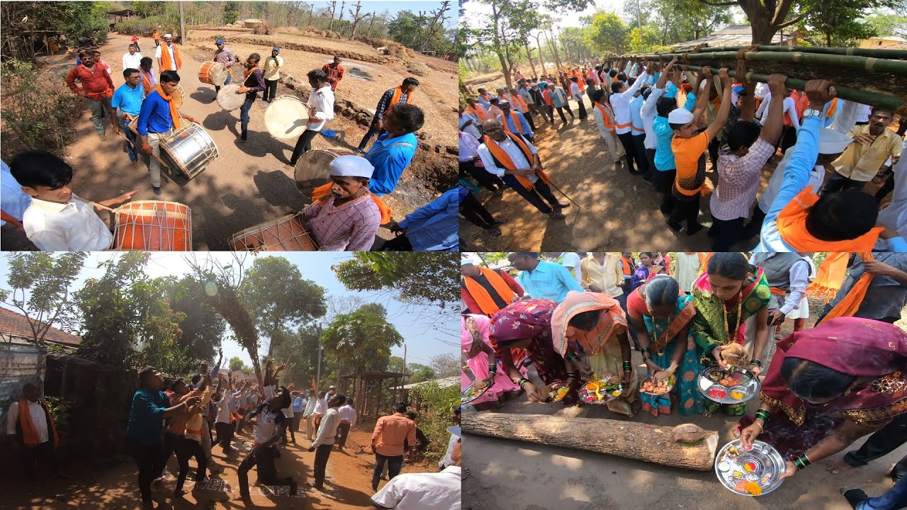 शिमग्यात माड आणण्याची पारंपरिक पद्धत😍|आमच्या तुरळ गावचा शिमगा | tural gavcha shimga kokan shimga2022